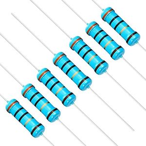Chanzon 30pcs 2W 30 Ω ohm Metal Film Fixed Resistor 0.01 ±1% Tolerance 30R MF Through Hole Resistors Current Limiting Rohs Certificated