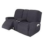 NILUOH Reclining Loveseat with Cons