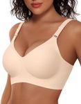 Vertvie Wireless Bras for Women Ful