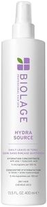 BIOLAGE Hydra Source Daily Leave-In Tonic | Moisturizes, Renews Shine & Protects Hair From Environmental Damage | For Dry Hair | Vegan | 13.5 Fl Oz