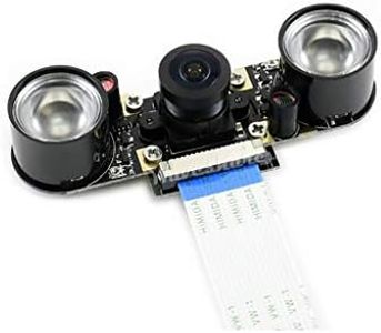 8MP IMX219-160IR Camera Compatible with NVIDIA Jetson Nano and Raspberry Pi Compute Module 3/3+, 160 Degree FOV Infrared Night Vision 3280×2464 Resolution