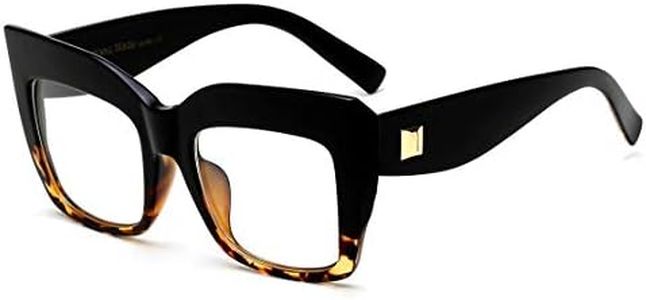 FEISEDY Square Oversized Glasses Frame Eyewear Women B2475