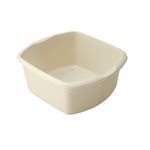 Addis 510583, 8 Litre Small Rectangular Bowl, Linen Cream 8L