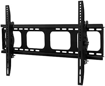 Artiss 42-90 Inch TV Wall Mount, Adjustable TVs Stand Bracket Universal Mounting Brackets Home Entertainment Office Bedroom, 15° Tilting Easy to Install Black