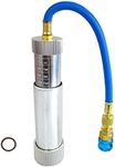 TIKSCIENCE AC Oil and Dye Injector R134A Quick Coupler,Air Conditioning Line Repair Tools R-134a R410a R22 R12 System