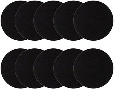 10 Pack Charcoal Filters for Kitchen Compost Bin, Compost Filters for Countertop Bin Pail Replacement, Activated Charcoal Home Bucket Refill Sets, Round 6.7 Inch