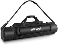 NEEWER 32"/0.8m Tripod Carrying Case, Heavy Duty Waterproof Nylon Bag with Handles & Shoulder Straps, Compact Case with Full Length Zippered Closure, External Pocket for Light Stand/Boom Stand/Tripod