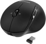 Sabrent Rechargeable Ergonomic 2.4GHz Wireless Mouse with 4D Function (MS-WRCH)