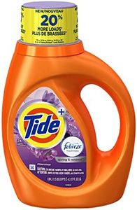 Tide Plus Febreze Freshness Liquid Laundry Detergent, Spring Renewal Scent, 1.09 L (24 Loads)