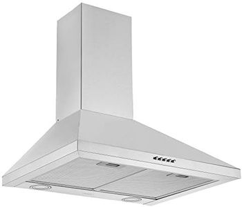 Ancona AN-1534 24 in. Wall Pyramid Convertible Range Hood, Stainless Steel