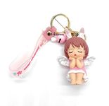 Arkanum | Cute Pink Baby Fairy angel Princess | Keyring Keychain