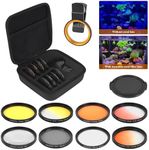 Coral Lens Aquarium Reef Filter Lens Kits for Phone 8 Coral Lenses Kit 1 Dust Cover Case 2 Reef Lens Clips