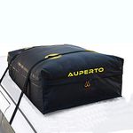 Waterproof Roof Top Cargo Bag - 15 Cubic Feet 100% Waterproof Rooftop Cargo Carrier, fits All Cars: with Side Rails, Cross Bars or No Rack