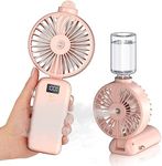 LETSCOL Fan with Water Mist Spray,H