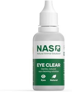 Natural Animal Solutions Dog Eye Drops and Dog Eye Wash. Tear Stain Aid for Dogs, Cats, Horse and Livestocks to Cleanse, Lubricate and Relieve Eye Irritations. Dog Eye Infection Support, 15ml