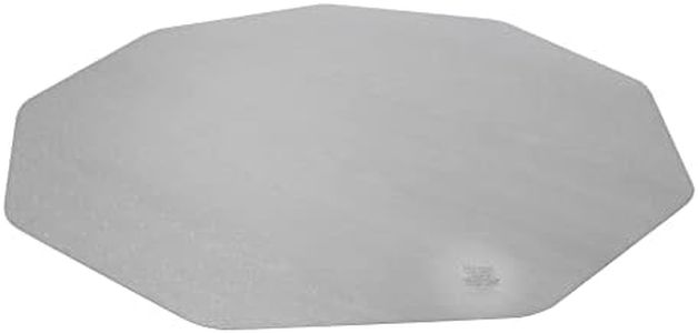Cleartex Protective, Durable 9Mat, Ultimat Chair Mat, Polycarbonate, for Low & Medium Pile Carpets (up to 1/2"), Size 38" x 39", (FC111001009R)