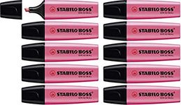 Highlighter - STABILO BOSS ORIGINAL - Pack of 10 - Pink