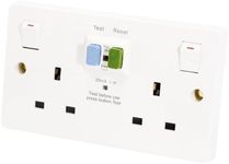 RCD / LATCHED TWIN SWITCHED SOCKET 