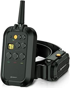 ABBIDOT 3/4 Mile Dog Shock Collar with Remote - [2023 Upgrade] Shock Collar for Medium Large Dogs Waterproof Dog Training Collar with Remote E Collar for Dogs