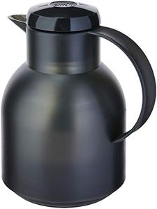 Emsa Samba Quick Press Insulated Server, 34-Ounce, Transulcent Black