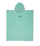 Changing Robe Hooded Poncho Towel Quick Dry Lightweight Changing Towel Extra Long in Microfibre Surf Poncho Universal Size for Men Women Adults, Suitable for Swimming Surfing and Beach (Green)
