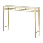 Convenience Concepts Coast Collection Julia Hall Console Table, Gold