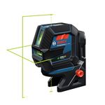 Bosch Professional Laser Level GCL 2-50 G (green laser, interior, RM 10 mount, visible working range: up to 15m, 4x AA battery, in cardboard box)