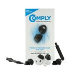 Comply 3 Pairs Black Foam Tips for Apple AirPods Pro 3.0 Large - Excellent Noise Isolation, Increased Comfort, Secure Fit, Cleaning and Tip Removal Tool in