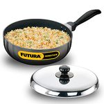 Hawkins Futura Nonstick All-Purpose Pan 2.5L, 22 cm, 3.25 mm with SS lid