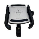 BOBO BM4 Jaw-Grip Waterproof Bike/Motorcycle/Scooter Mobile Phone Holder Mount, Ideal for Maps and GPS Navigation (Silver)