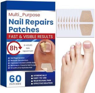 VEROA 60Pcs Fungal Nail Treatment Patches - Toenail Fungus Extra Strong Repair Natural Toe Nail Fungal Treatment Patches - 8 Hours Nail Repair Restores Health