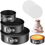 Kootek Cake Pan Set of 3, Nonstick 