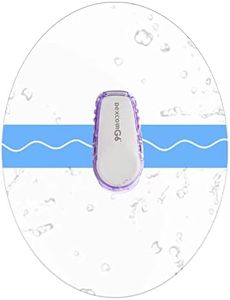 GTAGKOMMEN 20 Pack Dexcom G6 Adhesive Patches,Waterproof and Transparent Dexcom G6 Overpatch for 10 Days Long Stay Fixation Monitor Protection��，Easy to Use Pre-Cut Adhesive Tape