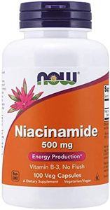 NOW Foods Niacinamide 500Mg, Vitamin B-3 Capsules, 300-Count