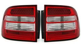 Eagle Eyes 313001 Back Rear Tail Lights Lamps Red-Clear LED Pair