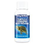 King British – Turtle & Terrapin Water Freshener 100ml – For Cleaner & Clearer Water – Removes Harmful Ammonia & Nitrite – Ideal for Setting up a New Aquarium or Partial Water Changes