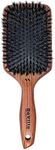 Spornette Deville Boar Bristle Hair Brush (#344) - Wooden Handle With Cushion Paddle And Boar Hair For Smoothing And Brushing Out Fine, Straight, And Normal Hair - For Men, Women, And Kids