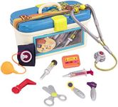 B. Dr. Doctor Toy – Deluxe Medical Kit for Toddlers - Pretend Play Set for Kids (10 Pieces) Multicolour one size BX1110Z