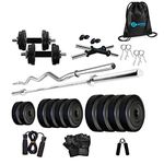 HASHTAG FITNESS 20 kg gym set for home gym equipments for men