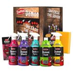 CarPlan Demon 7pc Car Care Gift Pack - Includes Demon Shine, Wheels, Foam, Tyres & More