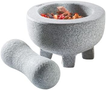 GEFU Crunchy Granite Mortar, Grey, 35310