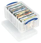 Really Useful Plastic Storage Box 9 Litre Clear