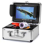 Eyoyo Underwater Fishing Camera 7 inch Color Screen 1000TVL Waterproof IR Camera for Lake Boat Sea Ice Fishing (7" 15m)