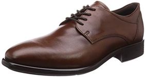 ECCO Men's Cognac Classical Formal Shoes - UK- 9