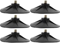 ULTECHNOVO 6Pcs Heavy Bag Suction Cup Base with Screws Stable Boxing Bag Stand Replacement Holder for Freestanding Punch Home Gym Equipment