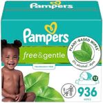 Pampers Free & Gentle 100% Plant-Ba