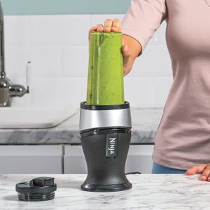 Ninja Slim Blender 700W – Silver Compact Personal Mixer