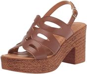 Bella Vita Women's Pri-Italy Heeled Sandal, Whiskey Leather, 5.5 UK