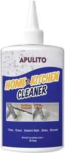 APULITO Household Black Stain Gel for Bathroom Shower Kitchen Tile Grout, Sinks Countertops