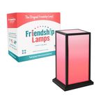 Friendship Lamp® Modern Design - Handmade in USA Wi-Fi Touch Lamp LED Light for Long-Distance, Connection, Relationship, Friendship, Gift, Over 200 Colors, App Setup - Single